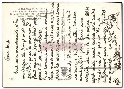 ले क्वेरास — उच्च अल्पाइन — ग्राफ्फिल — पीछे