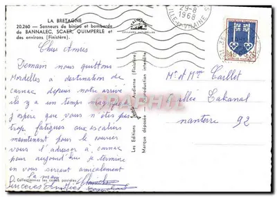Toques de binioù e bombarde de Bannalec, Scaër, Quimperlé e arredores — Finistère — Les Éditions Audierne — Verso