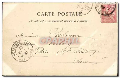 Parque de Versalhes — Perspectiva do Tapete Verde e do Grande Canal — V. Jo, n°42 — Verso