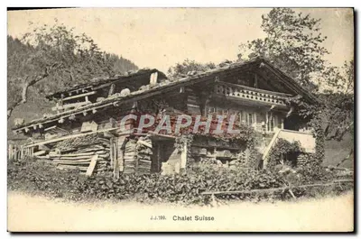 Szwajcarski chalet — J.J.109 — Jallion frères, Genewa