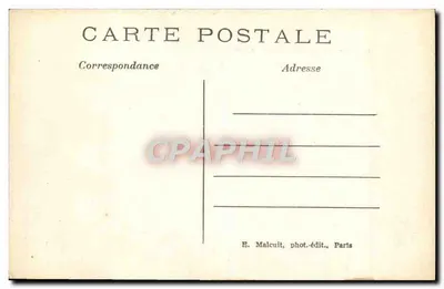 Château de Chevincourt — Rendez-vous de chasse — E. M. — n° 2144 — Achterkant