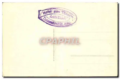 Hohkönigshurg — Sala Rycerska — wydawca nieznany — Rewers