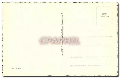 Salzburg, W.A. Mozarta — dom urodzenia — wydawca MAKART, n° F 65 — Rewers
