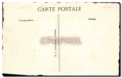 Olivet (Loiret) — Os Margens do Loiret — Editor Orléans — Verso