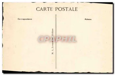 Olivet (Loiret) — De Rijden van de Loiret, De Weg van Robinson — uitgever Orléans — Achterkant