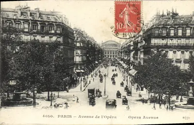PARIS — Avenida da Ópera — Editor E. (D) n° 4050