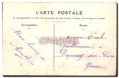 Joigny - Visão tirada do Chapéu — Imp. lib. H. Hamelin Joigny, n°15 — Verso