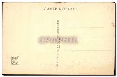 Palácio da A.O.F. — Entrada da Praça dos Tapetes — Exposição Colonial Internacional, Paris 1931 — Verso