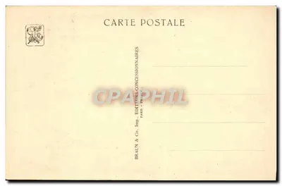 Angkor-Vat — Andar superior - Pátio — Exposição Colonial Internacional — Paris 1931 — Verso