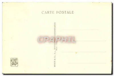 Tempel von Angkor-Vat — Basreliefs — Internationale Kolonialausstellung — Paris 1931 — Rückseite