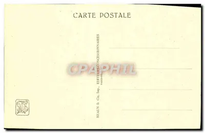 Templo de Angkor-Vat — Escada — Exposição Colonial Internacional — Paris 1931 — Verso