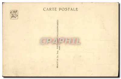 Angkor Wat — Wschodnie wyjście — Międzynarodowa Wystawa Kolonialna — Paryż 1931 — Rewers