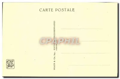 Dragón de Annam — Exposición Colonial Internacional — París 1931 — Braun & Cie, París — Reverso