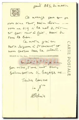 Misje Katolickie — Międzynarodowa Wystawa Kolonialna — Paryż 1931 — Paul Tournon Arch. — Rewers