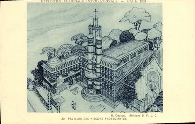 Międzynarodowa Wystawa Kolonialna — Paryż 1931 — Północny Półkole — Architekt D. P. L. G.