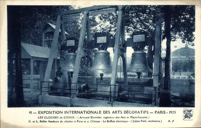 Zegary z Corbie — Międzynarodowa wystawa sztuki dekoracyjnej — Paryż 1925 — Armand Blanchet i Julien Polti