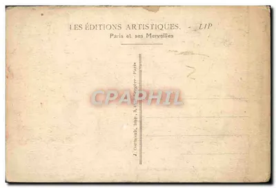 코펜하겐 왕실 도자기 제조소 — 국제 장식 예술 박람회 — 파리 1925 — 뒷면