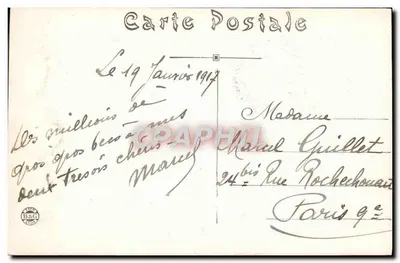 Salonique — Algemene uitzicht — Edit. Rollet n°57 en Nieuwe Moskee — Edit. Rollet n°51 — Achterkant