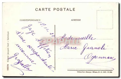 Salónica - Muelle de la Plaza de la Libertad — Editor Jacques Saul, n° 08578 — Reverso