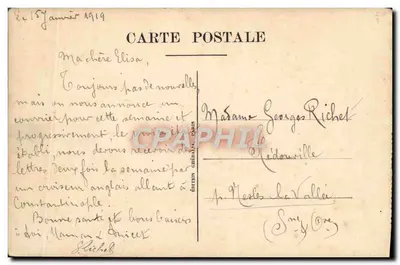 Salonique — Street Vendor Restaurant — Edition d'Orient, n° 91 — Back