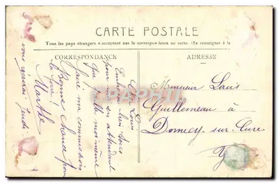 Joigny — Most i dzielnica (widok z przodu) — Wyd. Lib. H. Hamelin, Joigny, nr 313 — Rewers