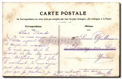 Joigny — Promenade du Mail — Imp.-Lib. Hamelin, Joigny — Verso