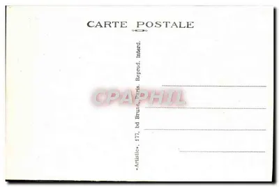 Quarré-les-Tombes (Yonne) — As tumbas — Bazin, edit., 6-30 — Verso