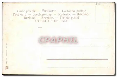 Constantinopla — vista a partir de um cemitério — Levain, série 700, n° 88 — Verso