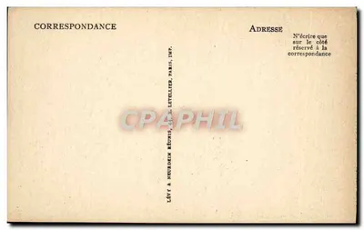 De smid van Meknès (Hadda) — SCÈNES ET TYPES DU MAROC — LL n°7064 — Achterkant