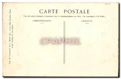 SOMMESOUS — A Igreja e as trincheiras — Ed. Pays de France — Verso