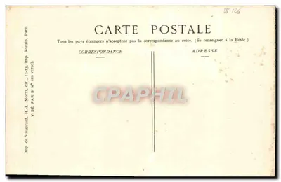 Gerbéviller — Ulica w ruinach — Ed. Pays de France — Rewers