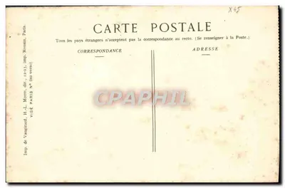 SOMMESOUS — Interior de la Iglesia después de la Guerra 1914-15 — Ed. Pays de France — Reverso