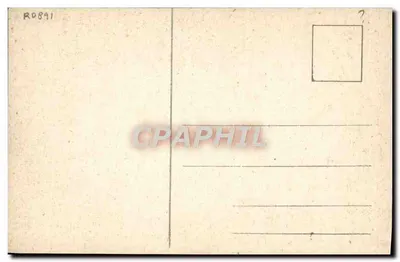 Chalet Moitié — caminho de Montenveri — editor não identificado, n° de série R0891 — Verso