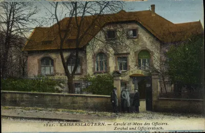 Kaiserslautern — Círculo e Refeições dos Oficiais — Zurchel und Offizierstisch