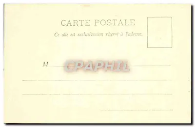 Châlons-sur-Marne, a Velha Capela do Colégio — Ed. G. Durand, Châlons — Verso