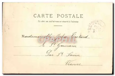 Troyes — Le Canal — Vue des Hospices — E. Guyot, phot. — Vve Bertrand, édit., Troyes — Verso