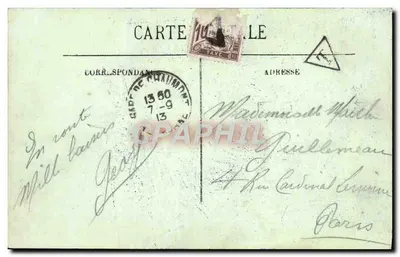 Chaumont — Praça do Hotel de Ville — LL. n°7 — Verso
