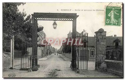 Romilly — Grade e Avenida do Castelo — Editor F.D.