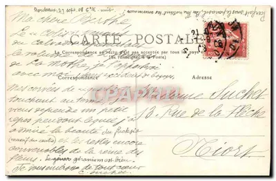 Vals-les-Bains — Pejzaż w całości — C. Artige fils, wydawca, Aubenas (Ardèche) — n° 184 — Rewers