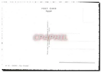 Kair — Twierdza — Fotografia Landrock & Cie, nr 31 — Rewers