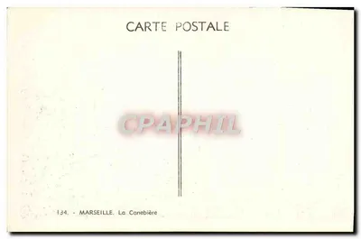 La Canebière — Marsylia — wyd. Thiery — Rewers