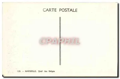 Marseille — Quai des Belges — nr. 135 — Achterkant