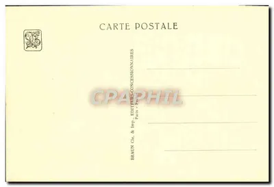 Międzynarodowa Wystawa Kolonialna — Paryż 1931 — Międzynarodowe Centrum Informacji — Jean Bourgon i Fernand Camille Chevalier, Archs. — Rewers