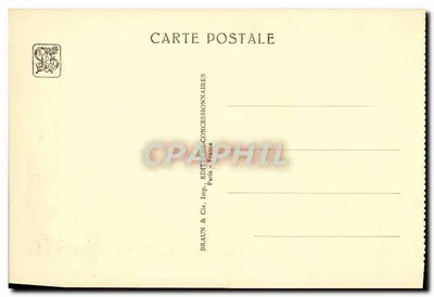 Exposição Colonial Internacional — Seção Tunisiana — Vista da Praça Pública — O Café Maure — Paris 1931 — Verso