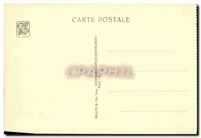 Argélia — Minarete — Exposição Colonial Internacional — Paris 1934 — Verso