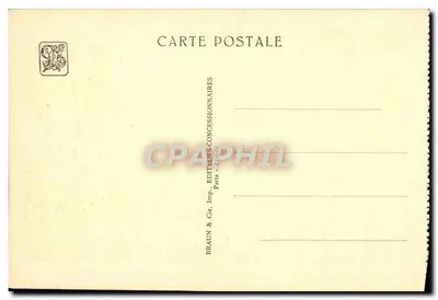 Palácio Principal da Itália — Exposição Colonial Internacional — Paris 1931 — Verso