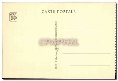 Reprodução de Mount Vernon — Casa de George Washington — Exposição Colonial Internacional — Paris 1931 — Verso