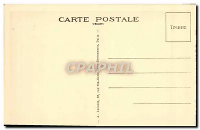 Malmaison (S.-et-O.) — Sala jedynkowa i Surtouts de Table — A. Leconte, Paryż — Rewers