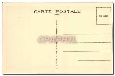 Malmaison (S.-et-O.) — A Sala de Banho — The Bath-Room — Verso