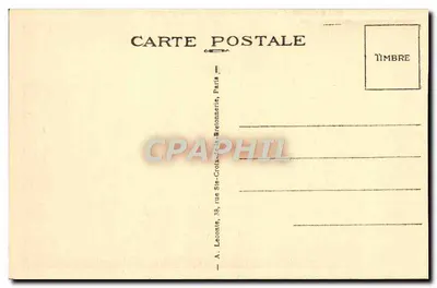Malmaison (S.-et-O.) — O Mausoléu do Príncipe Imperial — A. Leconte, Paris — Verso